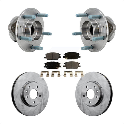 Kit de plaquettes de Rotor de frein, ensemble de roulements de moyeu avant, pour Chevrolet Equinox GMC Terrai