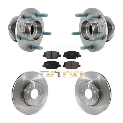 Kit de plaquettes de Rotor de frein, ensemble de roulements de moyeu avant, pour Chevrolet Equinox GMC Terrai