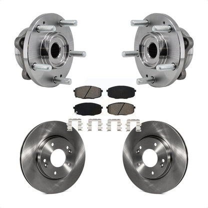 Kit de plaquettes de Rotor de frein, roulement de moyeu avant, pour Kia Soul 2017 – 2019, à aspiration naturelle