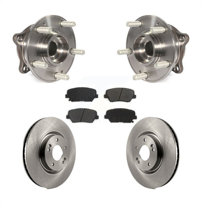 Ensemble de roulements de moyeu avant, Rotors et plaquettes de frein à disque, Kit pour Hyundai Nexo