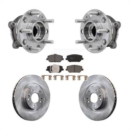 Kit de rotor de frein et de plaquettes d'assemblage de roulement de moyeu avant pour Hyundai Santa F 2019 – 2020