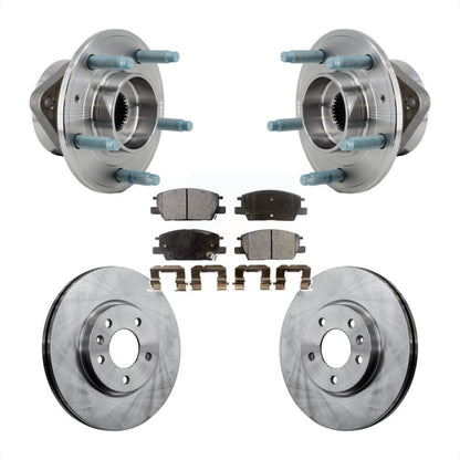 Kit de plaquettes de Rotor de frein, ensemble de roulements de moyeu avant, pour Chevrolet Equinox GMC Terrai