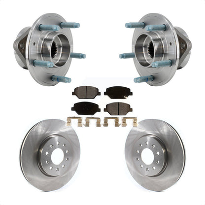 Kit de plaquettes de Rotor de frein, ensemble de roulements de moyeu avant, pour Chevrolet Equinox GMC Terrai