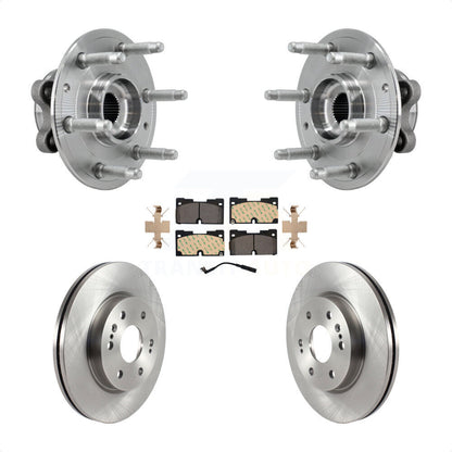 Kit de plaquettes de Rotor de frein, roulement de moyeu avant, pour Chevrolet GMC Silverado 1500 Sierra X