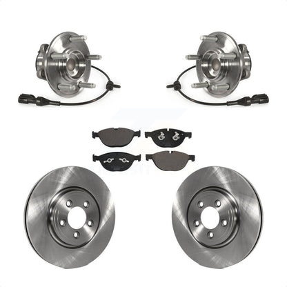 Ensemble de roulement de moyeu avant, Rotor de frein et Kit de plaquettes pour Jaguar XF Supercharge 2010