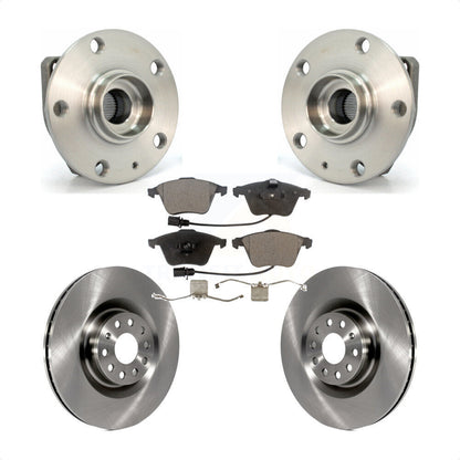 Ensemble de roulements de moyeu avant, Rotors et plaquettes de frein à disque, Kit pour Volkswagen R32