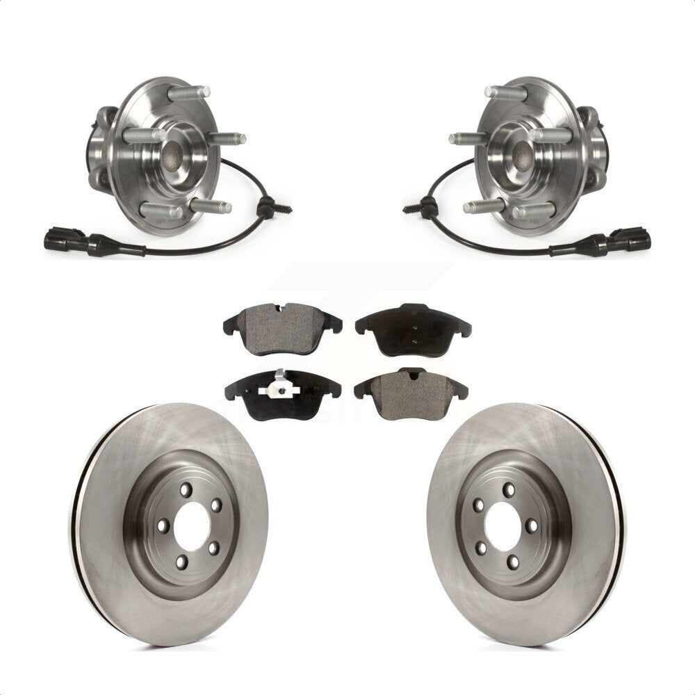 Kit de Rotor et de plaquettes de frein, roulement de moyeu avant, pour Jaguar XF Base/Premium Luxury/Luxur