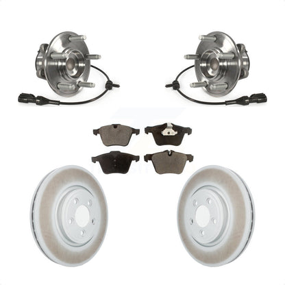 Ensemble de roulement de moyeu avant, Kit de plaquettes de Rotor de frein revêtues pour Jaguar XF Premiu 2010