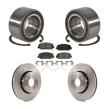 Kit de rotor de frein à disque et de plaquettes en céramique, roulement de roue avant pour Acura RD 2013 – 2018