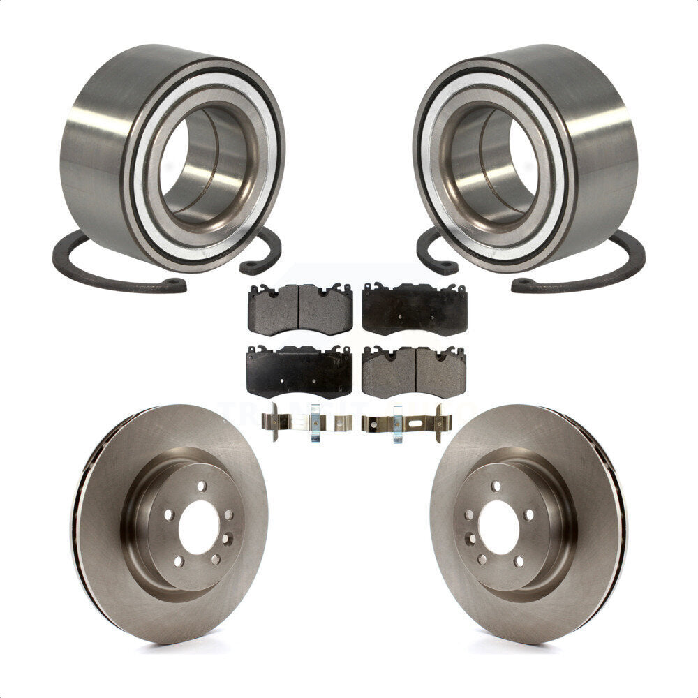 Kit de Rotor et plaquettes de frein à disque, roulement de roue avant, pour Land Rover Range 2016 3.0