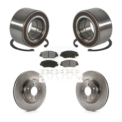 Kit de rotors et plaquettes de frein à disque de roulement de roue avant pour Honda CR-V FWD 2012 – 2016
