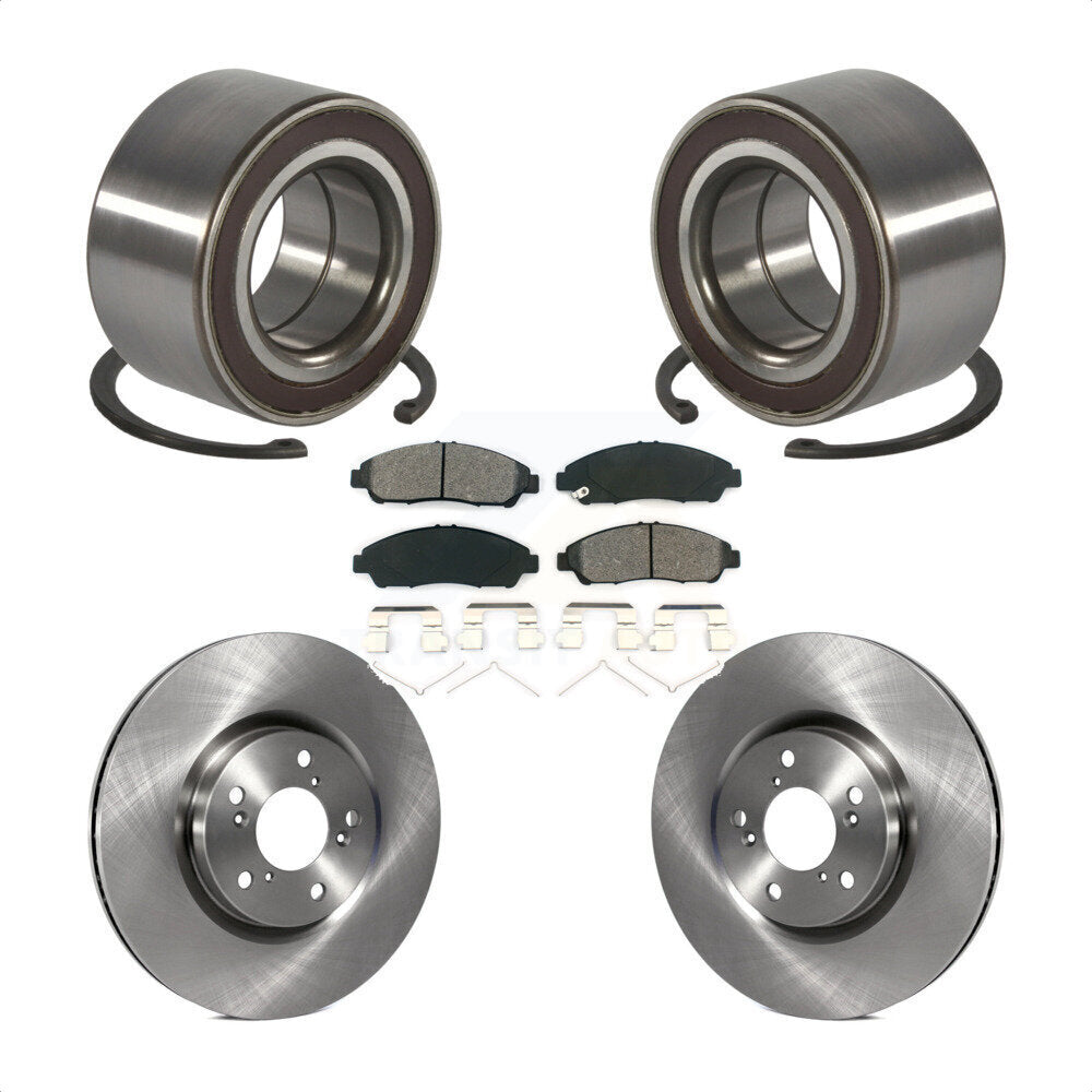 Kit de plaquettes de Rotor de frein, roulement de roue avant, pour Acura RLX Sport hybride SH-AW 14-20
