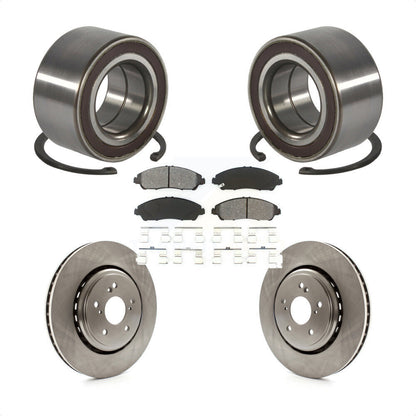 Kit de rotors et plaquettes de frein à disque de roulement de roue avant pour Acura MDX 2014-2016