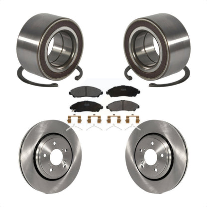 Kit de rotors et plaquettes de frein à disque, roulement de roue avant, pour Honda Pilot Acura MDX