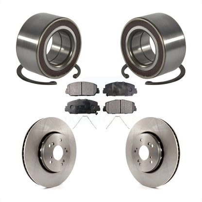 Kit de rotors et plaquettes de frein à disque de roulement de roue avant pour Acura RDX 2013-2018
