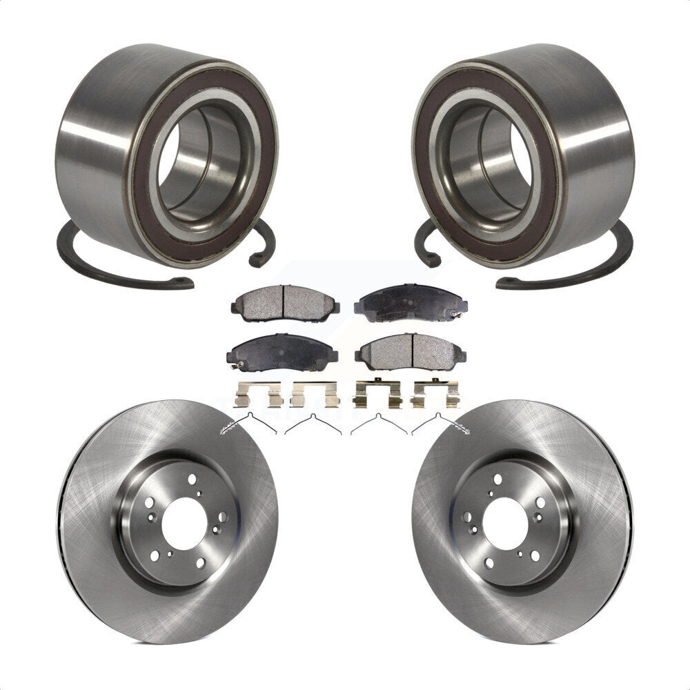 Kit de plaquettes de Rotor de frein, roulement de roue avant, pour Acura RLX Sport hybride SH-AW 14-20