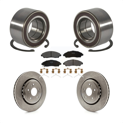Kit de rotors et plaquettes de frein à disque de roulement de roue avant pour Acura MDX 2014-2016