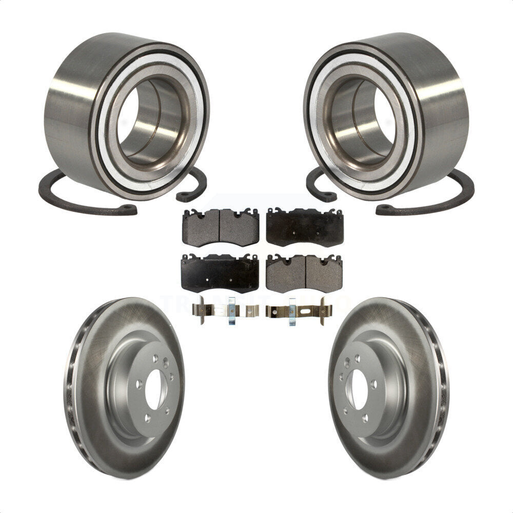 Kit de rotor et de plaquettes de frein revêtus de roulement de roue avant, pour Land Rover Range 2016 3.0