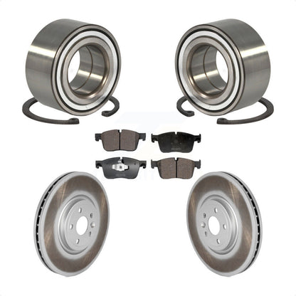 Kit de Rotor et de plaquettes de frein à disque revêtu de roulement de roue avant, pour Land Rover Range Vela
