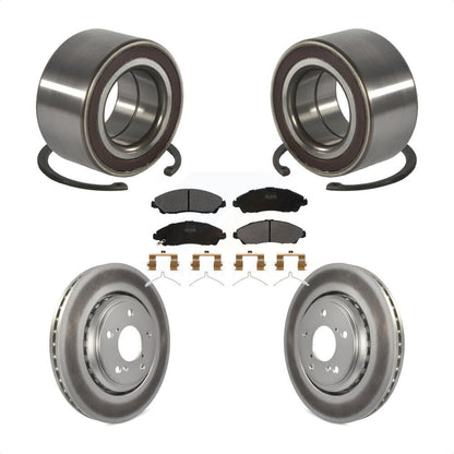 Kit de Rotor et plaquettes de frein à disque revêtu de roulement de roue avant, pour Honda Pilot Acura MD