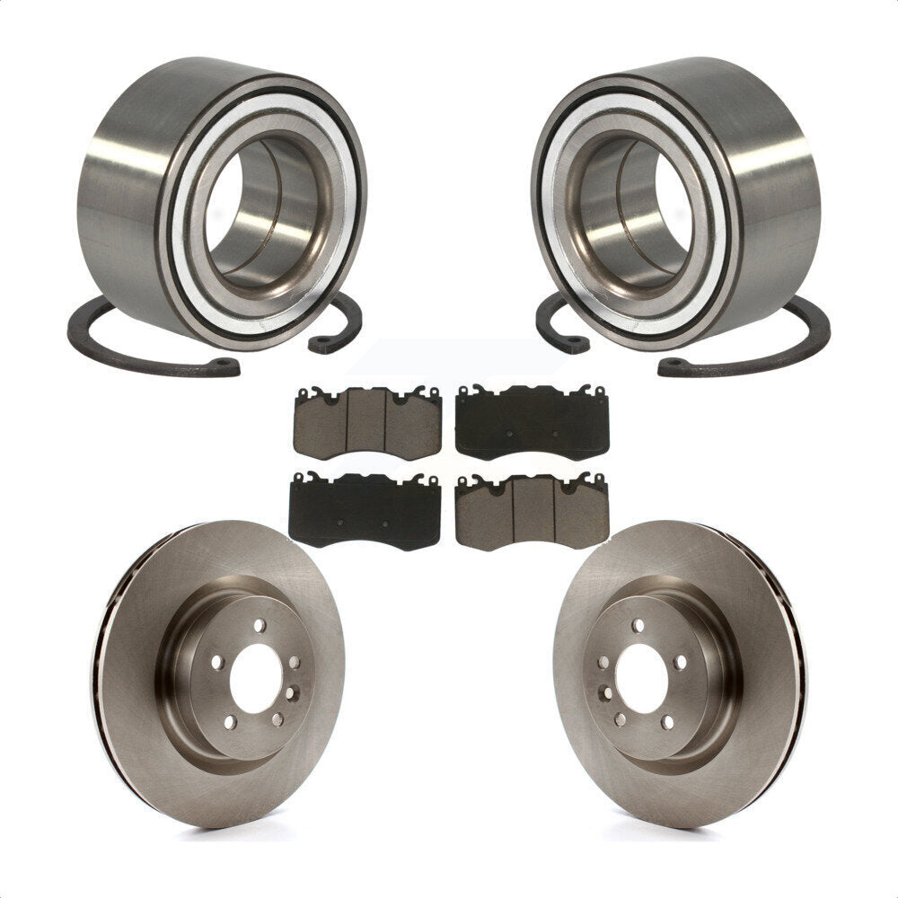 Kit de Rotor et plaquettes de frein à disque, roulement de roue avant, pour Land Rover Range 2016 3.0