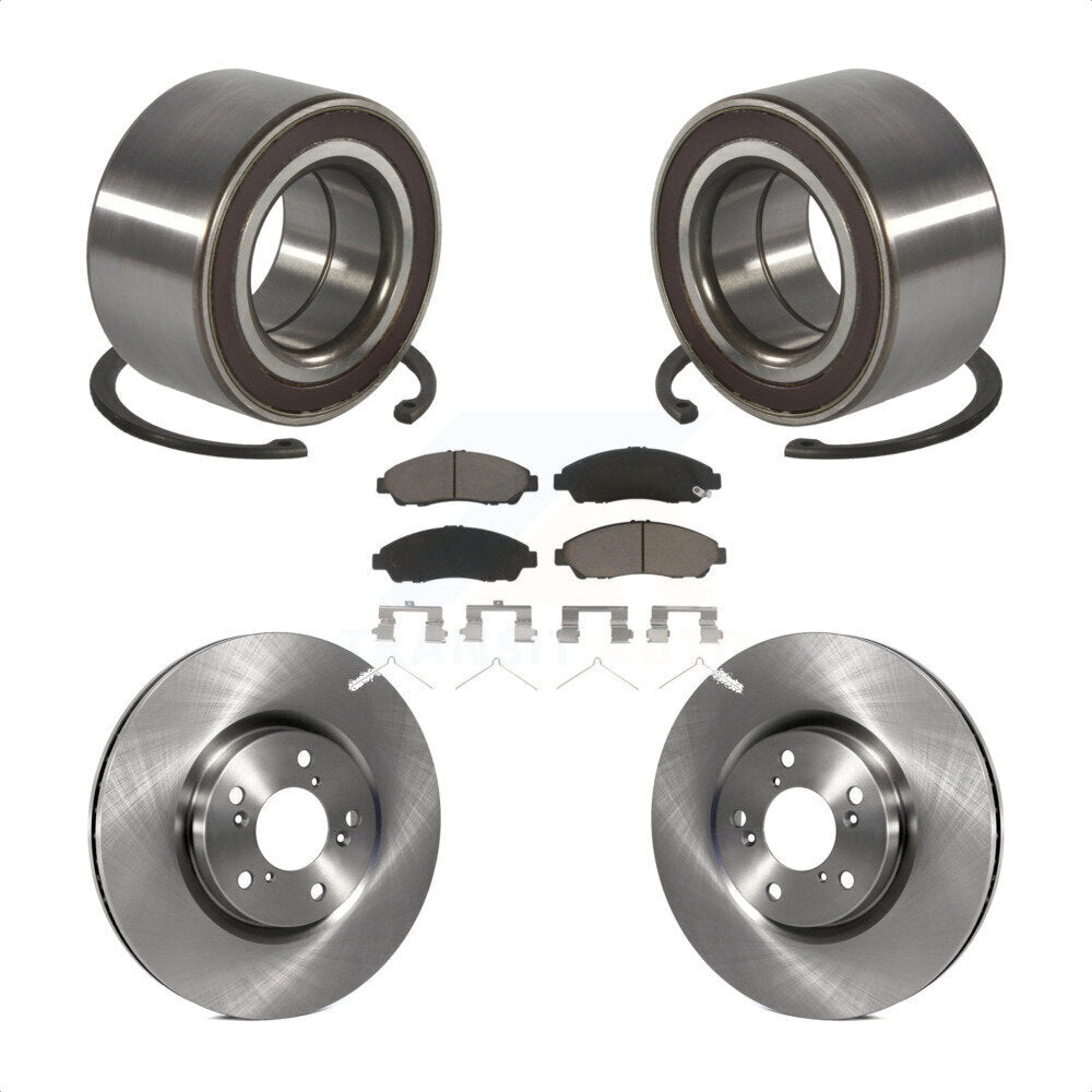 Kit de plaquettes de Rotor de frein, roulement de roue avant, pour Acura RLX Sport hybride SH-AW 14-20