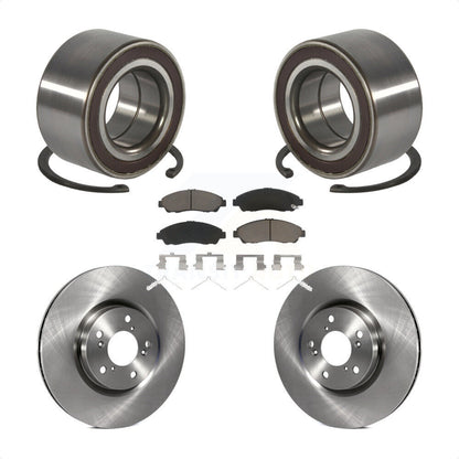 Kit de plaquettes de Rotor de frein, roulement de roue avant, pour Acura RLX Sport hybride SH-AW 14-20