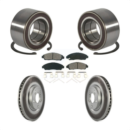 Kit de plaquettes de Rotor de frein enduit de roulement de roue avant, pour Acura RLX Sport hybride SH-AW