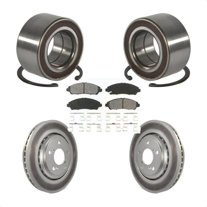 Kit de Rotor et plaquettes de frein à disque revêtu de roulement de roue avant, pour Honda Pilot Acura MD