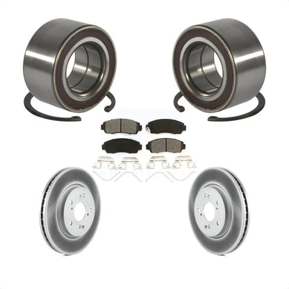Kit de plaquettes de Rotor de frein à disque revêtu de roulement de roue avant, pour Honda CR-V AW 2012 – 2016