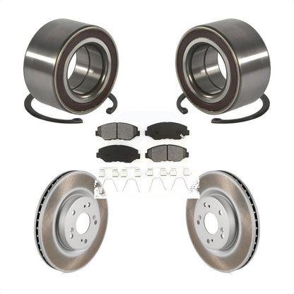 Kit de plaquettes de Rotor de frein à disque revêtu de roulement de roue avant, pour Honda CR-V FW 2012 – 2016