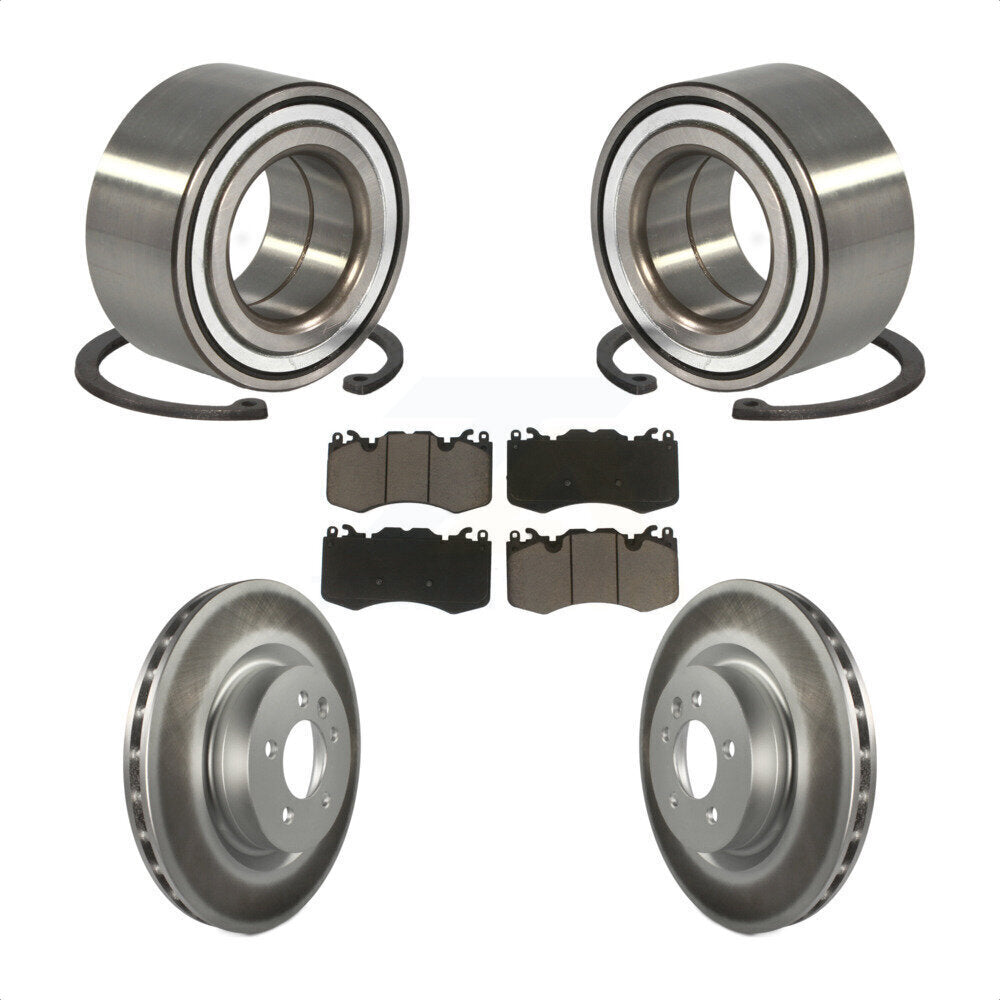 Kit de rotor et de plaquettes de frein revêtus de roulement de roue avant, pour Land Rover Range 2016 3.0