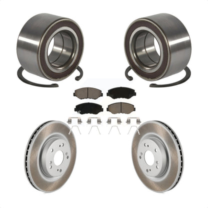 Kit de plaquettes de Rotor de frein à disque revêtu de roulement de roue avant, pour Honda CR-V FW 2012 – 2016
