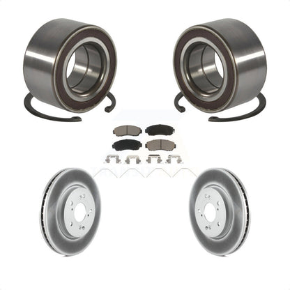 Kit de plaquettes de Rotor de frein à disque revêtu de roulement de roue avant, pour Honda CR-V AW 2012 – 2016