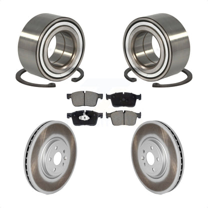 Kit de Rotor et de plaquettes de frein à disque revêtu de roulement de roue avant, pour Land Rover Range Vela