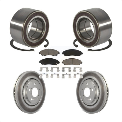 Kit de Rotor et plaquettes de frein à disque revêtu de roulement de roue avant, pour Honda Pilot Acura MD