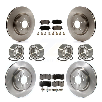 Kit de rotor et de plaquettes de frein à roulement avant et arrière (10 pièces) pour Land Rover Range 3.0 2016