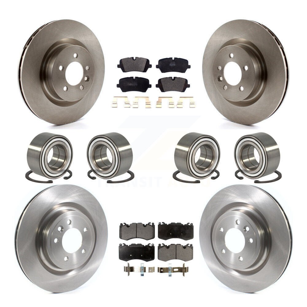 Kit de rotor et de plaquettes de frein à roulement avant et arrière (10 pièces) pour Land Rover Range 3.0 2016