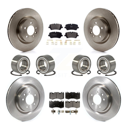Kit de rotor et de plaquettes de frein à roulement avant et arrière (10 pièces) pour Land Rover Range 3.0 2016