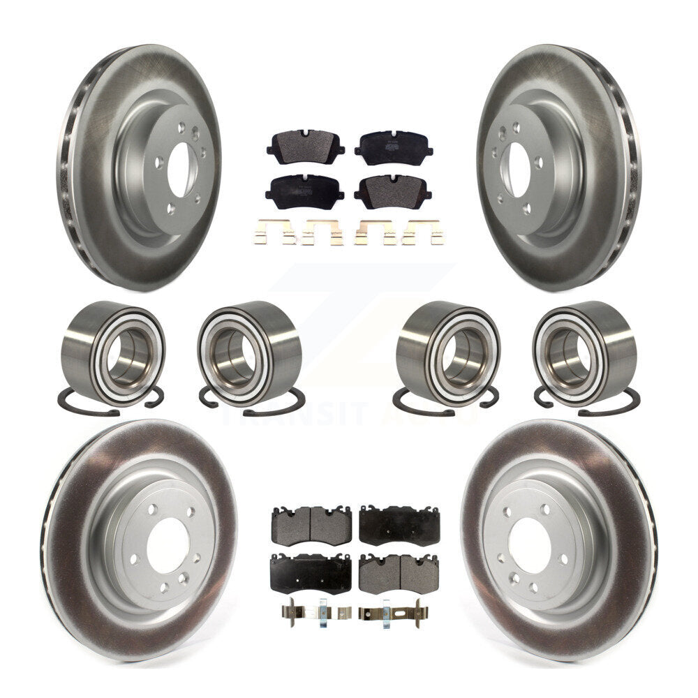 Kit de plaquettes de rotor de frein, roulement avant et arrière (10 pièces), pour Land Rover Range 3.0 16
