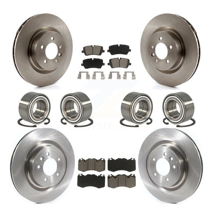 Kit de rotor et de plaquettes de frein à roulement avant et arrière (10 pièces) pour Land Rover Range 3.0 2016