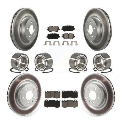Kit de plaquettes de rotor de frein, roulement avant et arrière (10 pièces), pour Land Rover Range 3.0 16