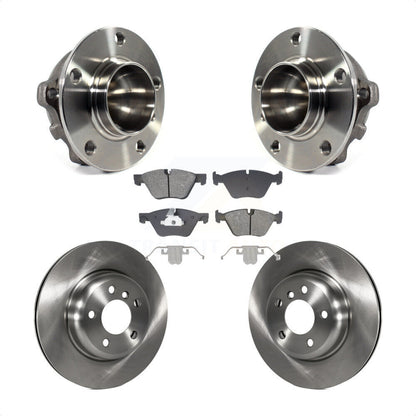 Ensemble de roulements de moyeu avant, Rotors et plaquettes de frein à disque pour BMW 528i