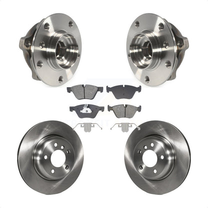 Kit de rotors et plaquettes de frein à disque, ensemble de roulements de moyeu avant, pour BMW 528i xDrive