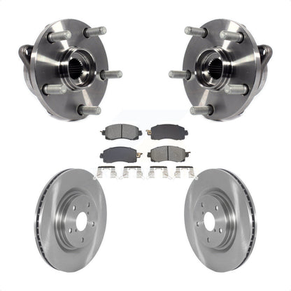 Kit de Rotor et plaquettes de frein à disque, roulement de moyeu avant, pour Subaru Forester Outback Legac