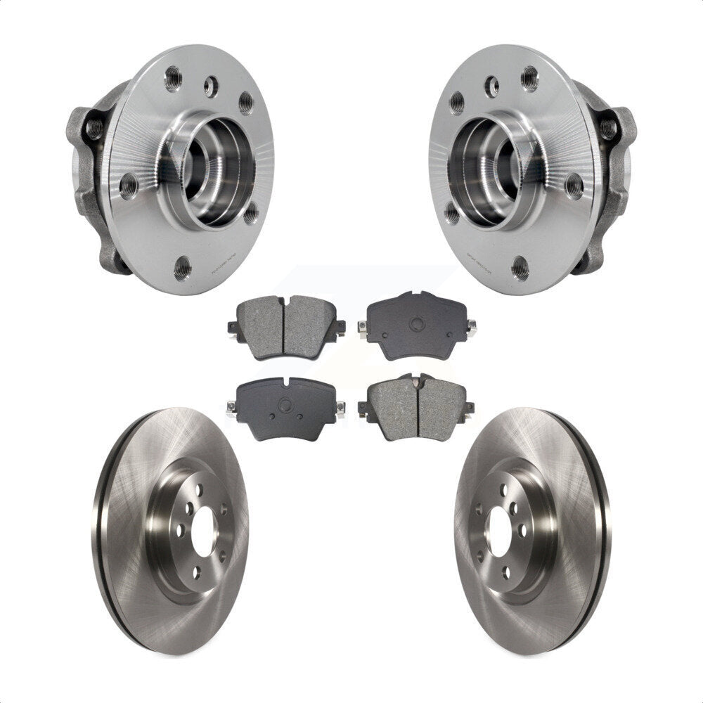 Kit de plaquettes de Rotor de frein, roulement de moyeu avant, pour BMW X1 Mini Cooper Countryman X2 228