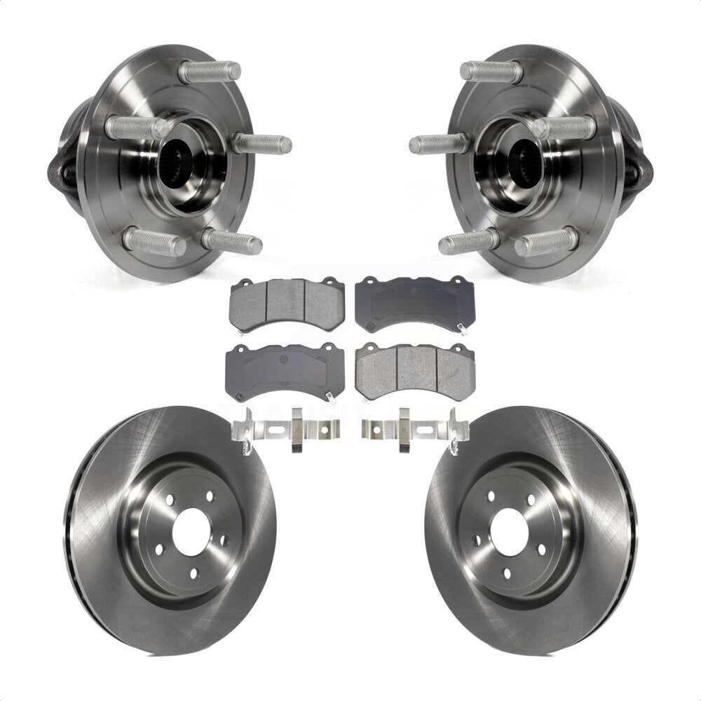 Kit de plaquettes de Rotor de frein à disque, roulement de moyeu avant, pour Jeep Grand Cherokee Dodge Durang