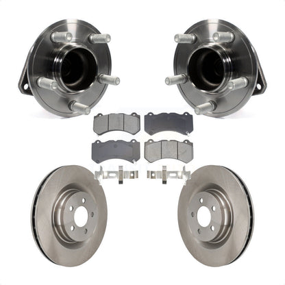 Kit de plaquettes de Rotor de frein à disque, ensemble de roulements de moyeu avant pour Dodge Challenger Charge