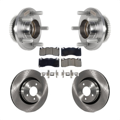 Kit de plaquettes de rotor de frein, roulement de moyeu avant, pour Ford Mustang V6 15 avec frein Brembo