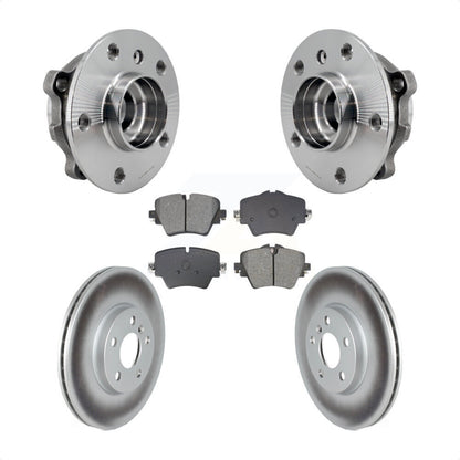 Kit de plaquettes de Rotor de frein revêtues de roulement de moyeu avant, pour Mini Cooper Countryman Clubma